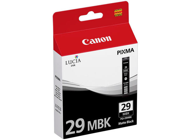 Canon Blekk PGI-29MBK Matte Black Matte sort blekk til Pixma Pro 1